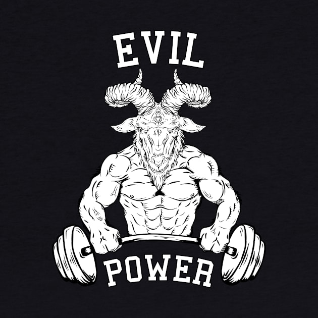 Evil Power Goat bodybuilder 666 by pontosix